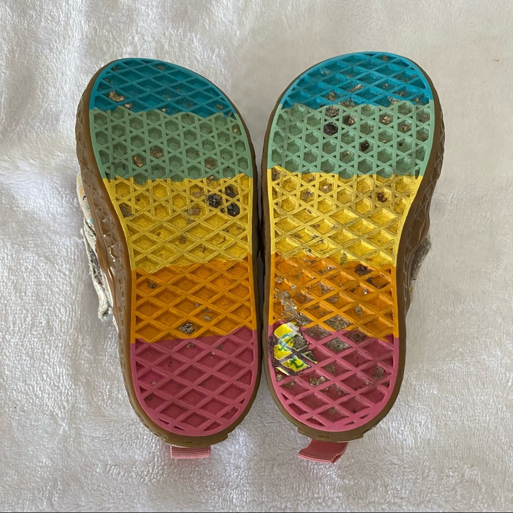 Vans Asher V Toddler Ice Cream Cone Skater Shoes - Picture 3 of 9